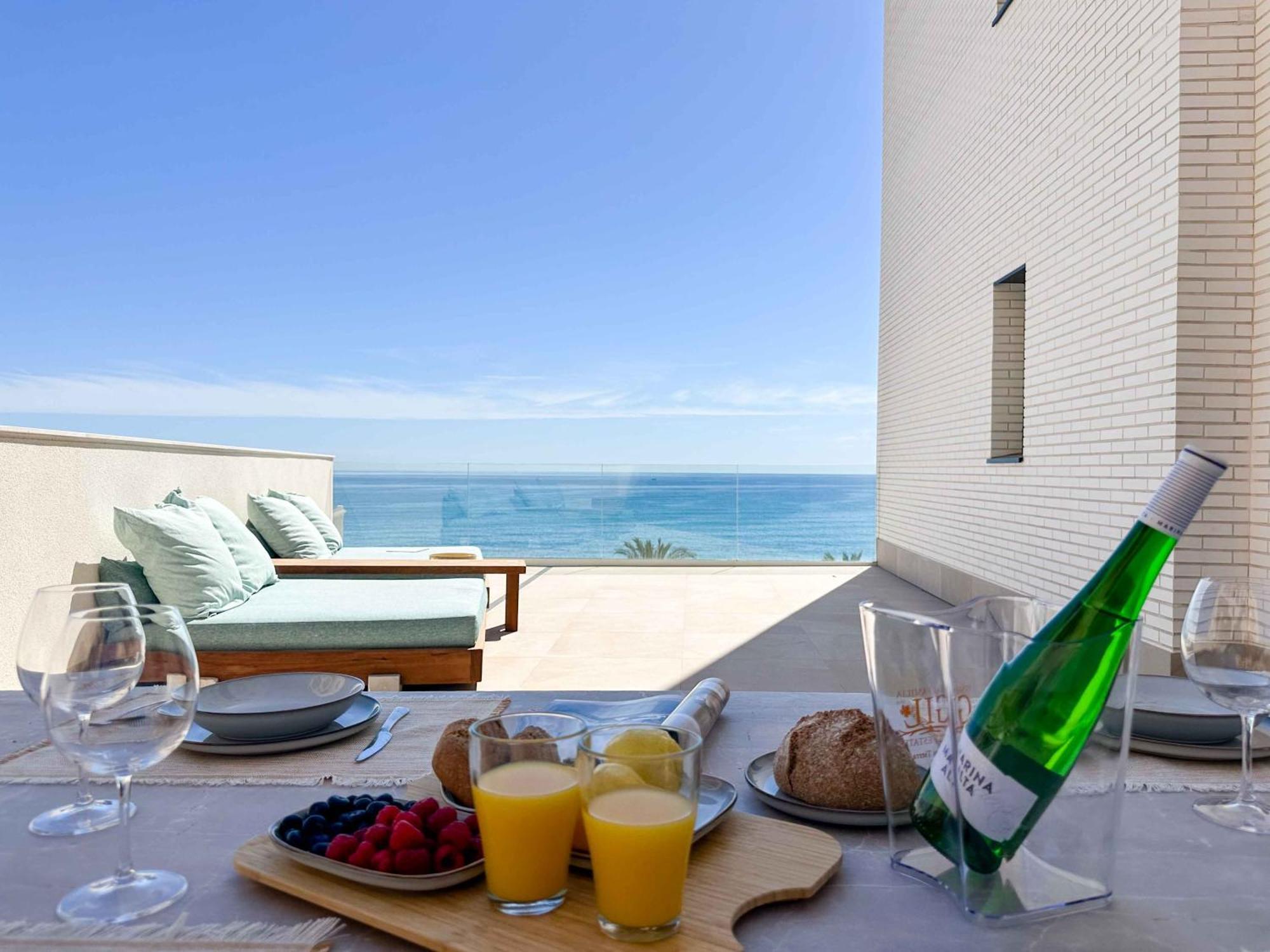 Ferienwohnung Lantia. Amaneceres De Ensueno Y Piscina Con Vistas El Campello Exterior foto